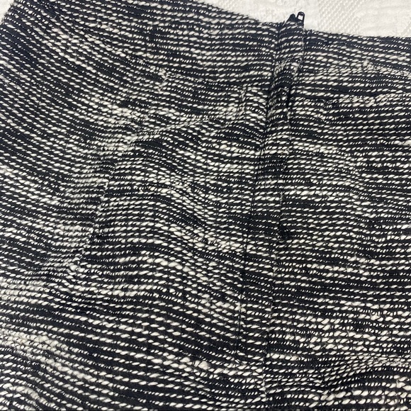 H&M Tweed Tassel Fringe Pencil Mini Skirt - Picture 6 of 9